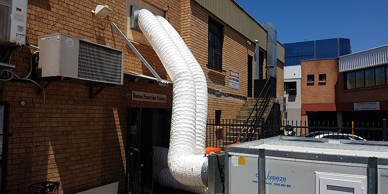 Function Centre Failed Cooling Tower