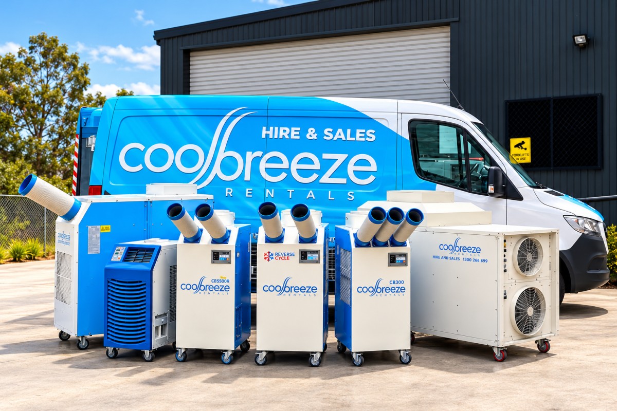 Cool Breeze Rentals temporary cooling equipment showcase